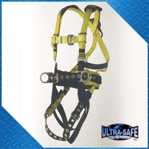 Iron Worker’s Type. Back Pad and Tool Belt. Tongue-Buckle Connections
