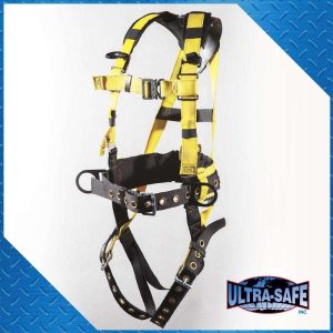 Iron Worker’s Type. Back Pad and Tool Belt. Tongue-Buckle Let, Quick Release Chest with Mini-X