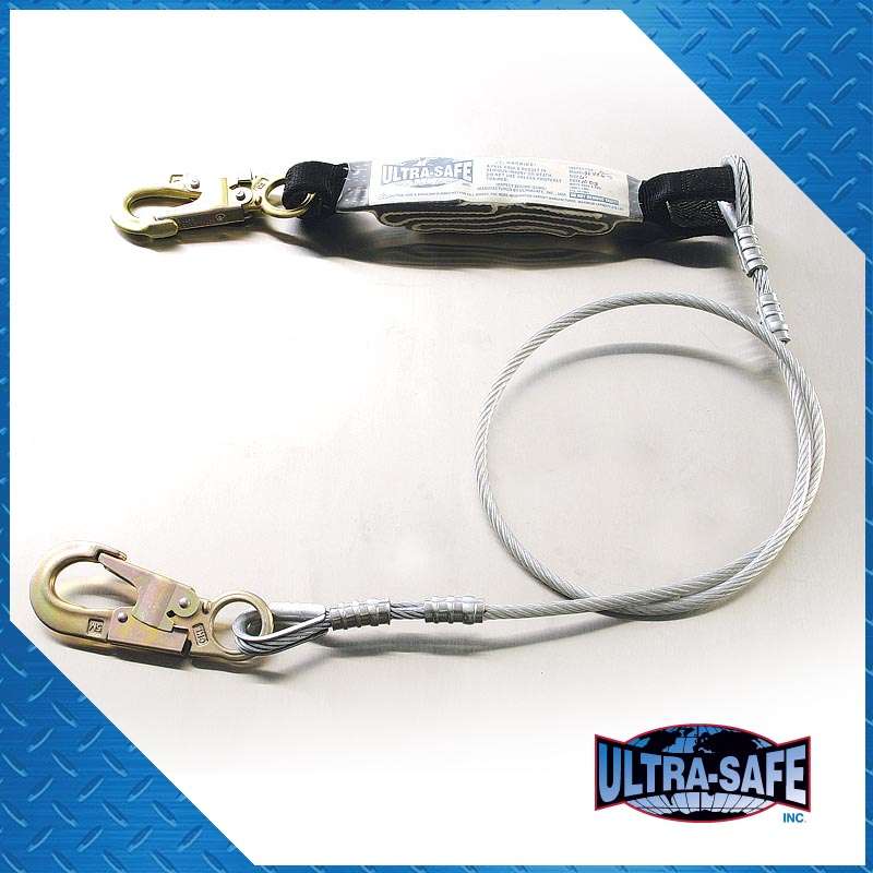 14 516 X 4 Pvc Shock Absorbing Cable Lanyard