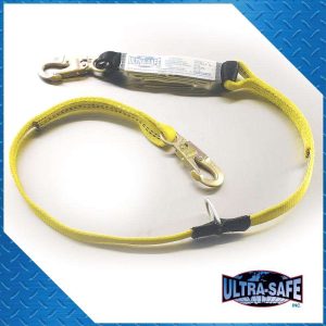1 X 6 Shock Absorbing Sliding D Ring Lanyard For Choker Hitch
