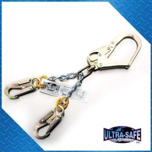 Chain Rebar Assembly 22 With Large Swivel Rebar Hook 3600 Pound Gate