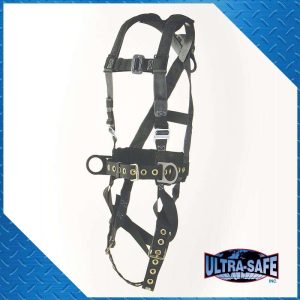 Iron Worker’s Type, Back Pad and Tool Belt, Tongue-Buckle Connections