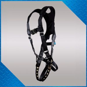 D-Ring Center Back, Each Hip, Tongue Buckle Legs, Chest Quick Release and X-Pad