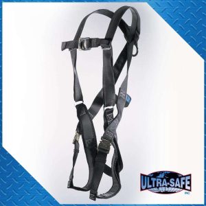 D-Ring Center Back and Front with Padded Leg Straps and Quick Release Buckles