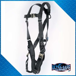 Ultra Pillow-Flex harness, Quick Release 4 D-Rings with Padded Leg Straps
