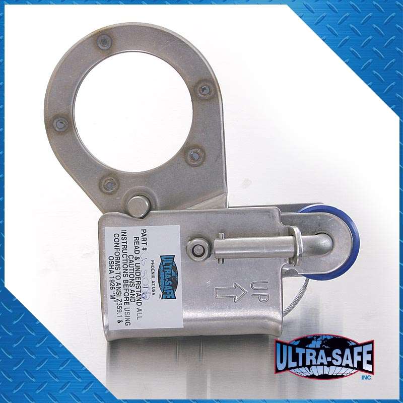 Ultra-Safe Rope Grab – 1/2" Kernmantle Rope, Stainless Steel