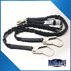1" x 6' Ultra-Tube Y-Lanyard – Large Rebar Hooks